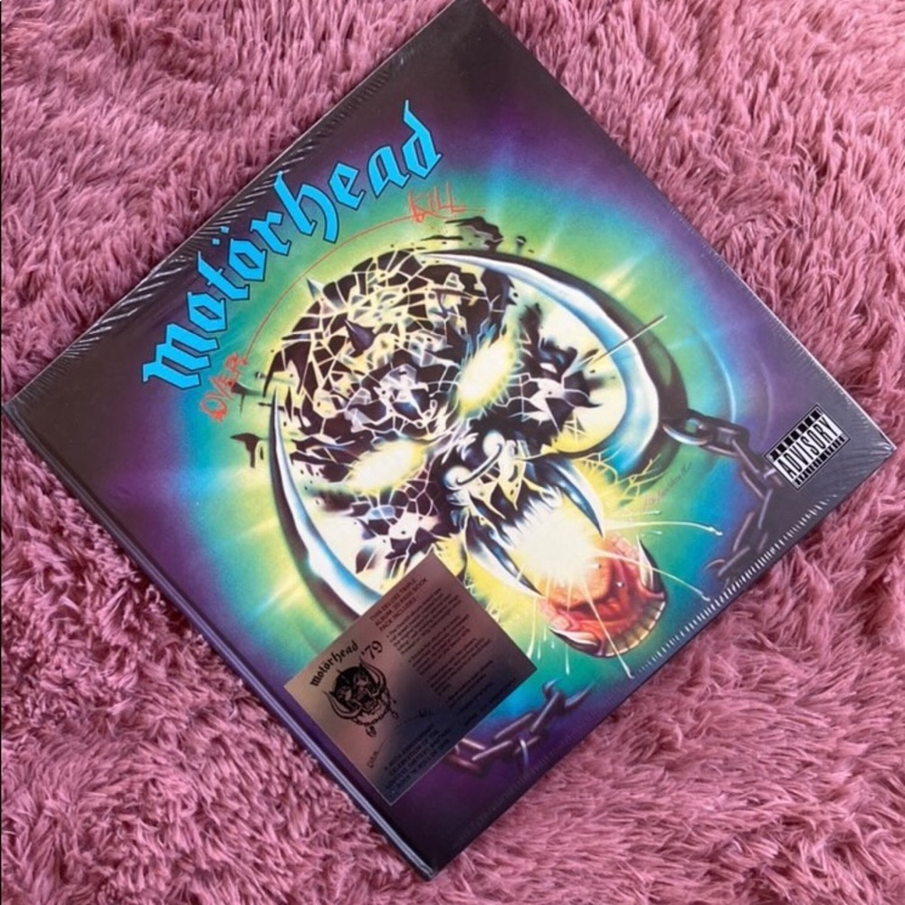 Motörhead overkill 40th anniversary edition with 20 page book